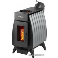 Свободностоящая печь-камин Термофор Огонь-батарея 7 (антрацит/серый)