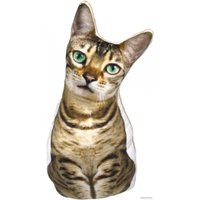 Декоративная подушка Мальвина Кот Бенгальский 9.401.1