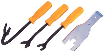 Инструмент для демонтажа дверных панелей Force 904M1 (4 шт)