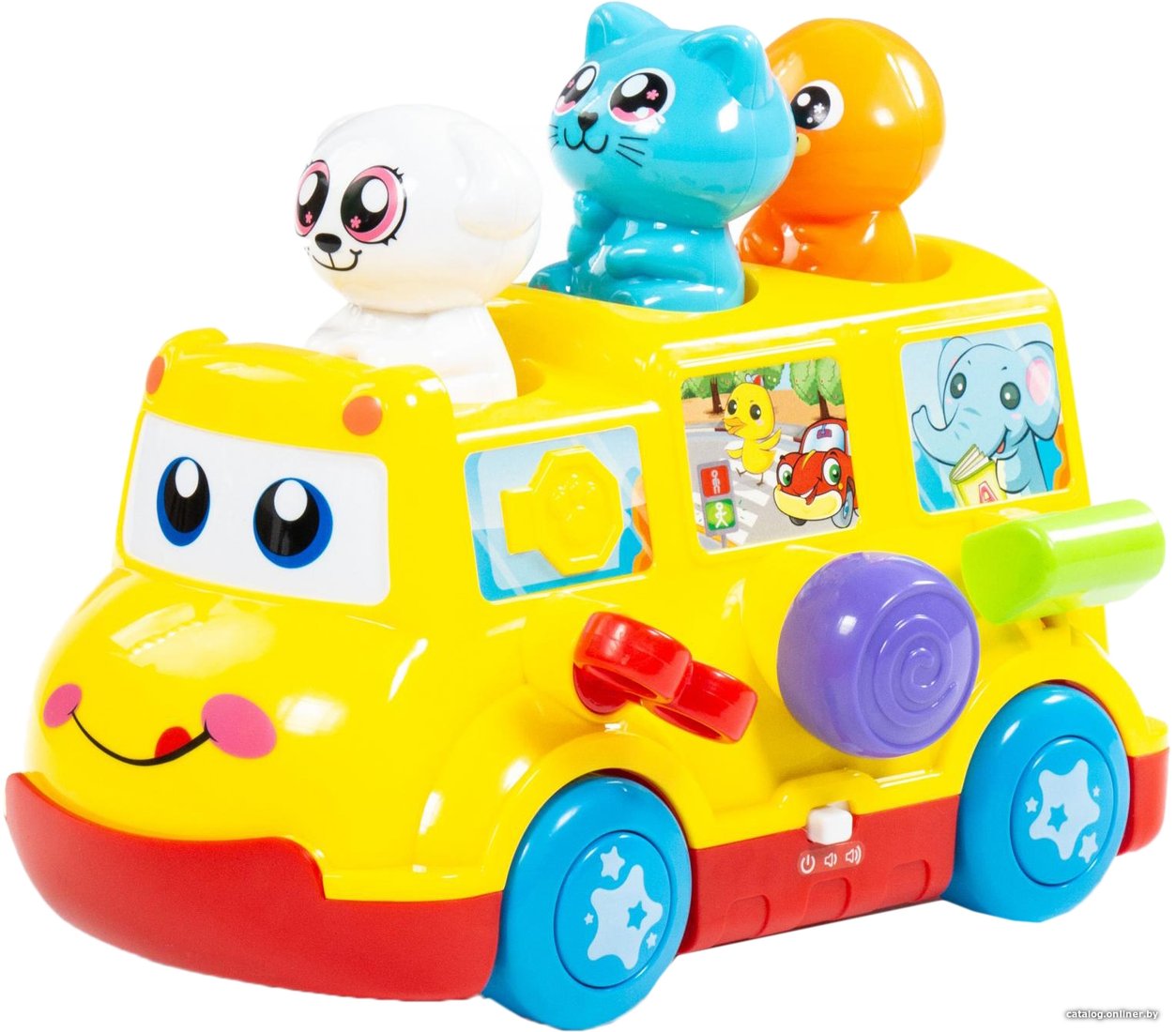 Интерактивная игрушка Полесье Школьный автобус