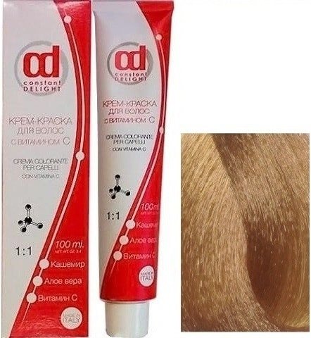

Крем-краска для волос Constant Delight Crema Colorante с витамином С 9/05 блондин натурально-золотистый