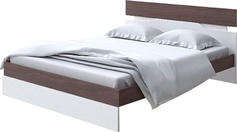Кровать PROxSON Milton 140x200 (ясень шимо темный/белый)