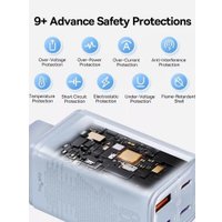 Сетевое зарядное Baseus GaN6 Pro Fast Charger 2C+2U 65W P10162701313-00 (голубой)