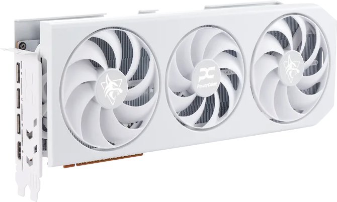 

Видеокарта PowerColor Hellhound Spectral White AMD Radeon RX 9070 XT 16GB GDDR6 RX9070XT 16G-L/OC/WHITE