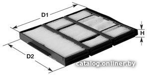 Салонный фильтр Clean filters NC2371