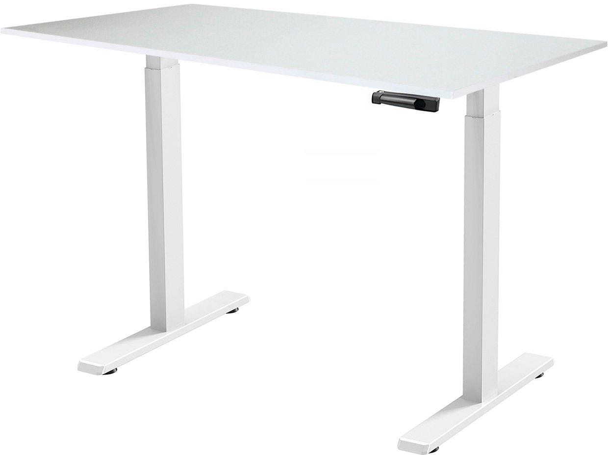 

Стол ErgoSmart Manual Desk Compact FR 1200х650х25 мм (ЛДСП альпийский белый/белый)