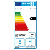 Винный шкаф Dunavox DAU-32.78DB