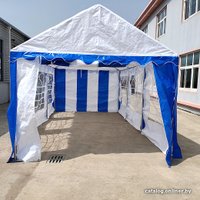 Тент-шатер Sundays Party 3x6 м (белый/синий) в Бресте