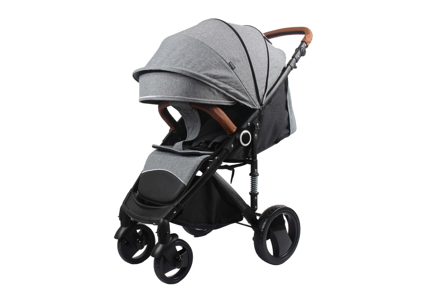 

Коляска прогулочная «книга» Chiccolino Star Space (deep grey)