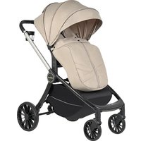 Универсальная коляска Farfello 2в1 Baby shell BS-13 (бежевый/комби рама)