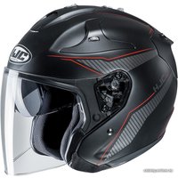 Мотошлем HJC FG-JET Jike MC1SF (черный/красный)