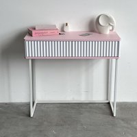 Туалетный столик без зеркала Shtabe Royal 5011 эко (зефир/белый)