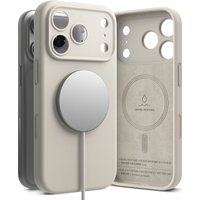 Чехол для телефона Ringke Silicone Magnetic для iPhone 17 Pro Max (Stone)
