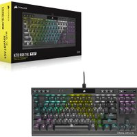 Клавиатура Corsair K70 RGB TKL (Cherry MX Red, нет кириллицы)