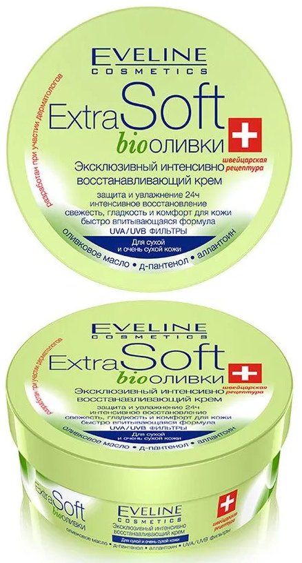 

Eveline Cosmetics Крем для тела Bio Оливки Extra Soft интенсивно восстанавливающий 200 мл
