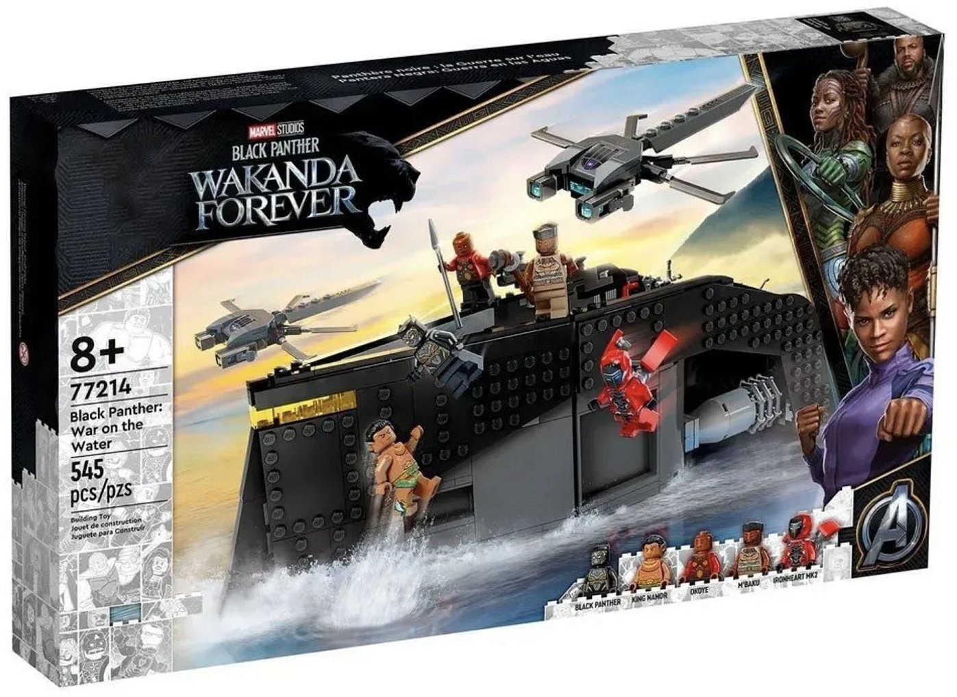 

Конструктор King Черная пантера: Война на воде 77214