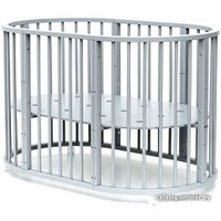 Кроватка-трансформер Bambini М.01.10.14 (серый)
