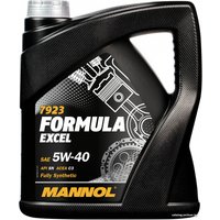 Моторное масло Mannol Formula Excel 5W-40 SN 4л