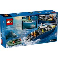 Конструктор LEGO City Полицейская погоня на лодке 60456