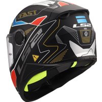 Мотошлем LS2 FF812 Kid Zero (M, серый/красный)