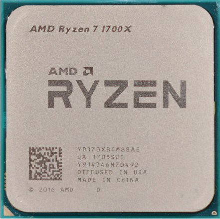 

Процессор AMD Ryzen 7 1700X (WOF)