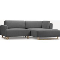 Угловой диван Divan Онте Bucle Grafit 186296 (серый)
