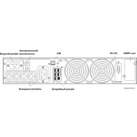 Источник бесперебойного питания Powercom Macan MRT-3000