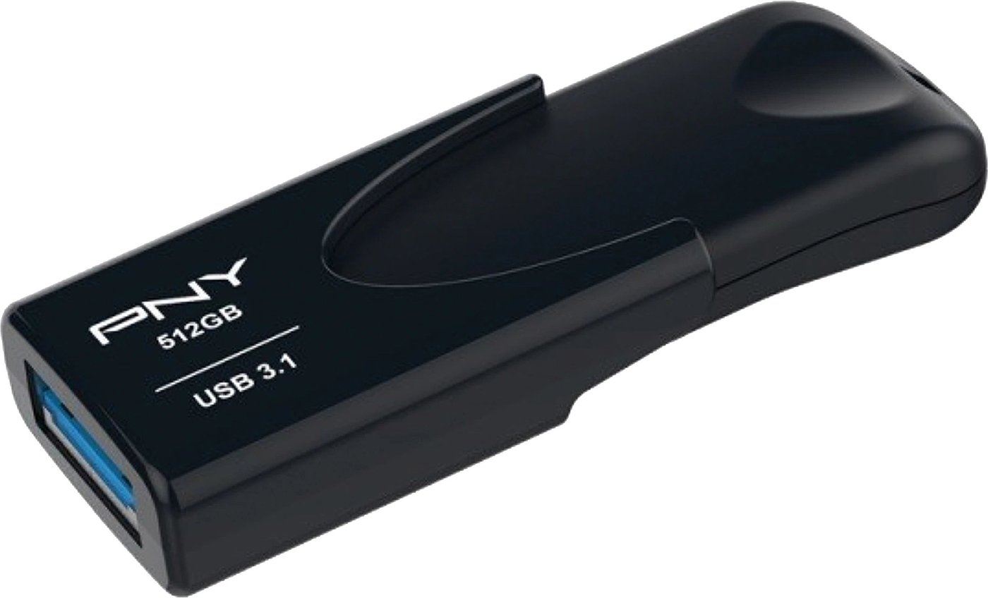 

USB Flash PNY Attache 4 512GB (черный)