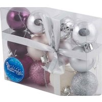 Елочная игрушка Волшебная страна Жемчуг 001273 (12 шт)