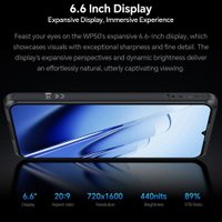 Телефон Oukitel WP52 4GB/256GB (черный)