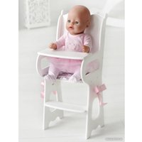 Стульчик для кукол Leader Toys Diamond Princess для кормления 71119 (белый)