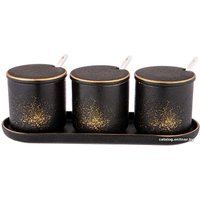 Набор для специй Bronco Midnight Gold 42-375