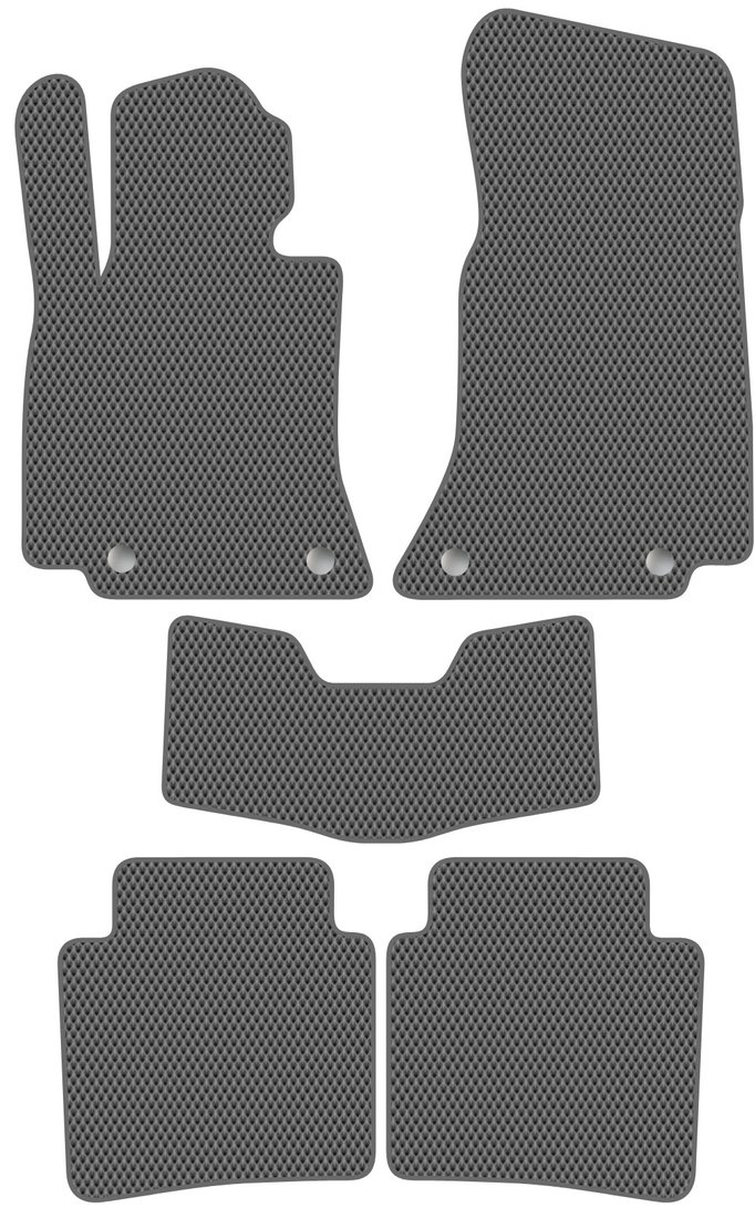 

Комплект ковриков для авто Alicosta Mercedes-Benz C-Class V (седан / W206 Long) 2021 - Н.В. (серый, ромб)