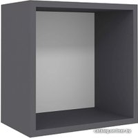 Полка Глазов Лойс 98 Куб 1 (графит)