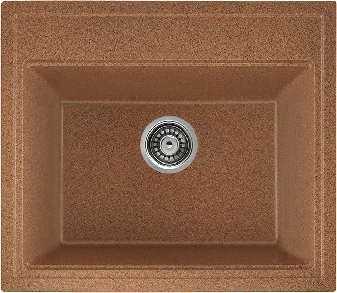 

Кухонная мойка Saniteco Mare (терракот с сифоном)