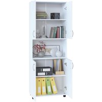 Шкаф распашной Сокол ШУ-22 (белый) в Солигорске