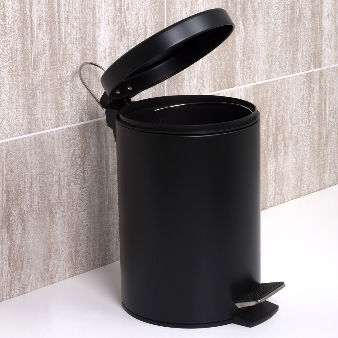 

Мусорное ведро Wasserkraft K-635BLACK 5L