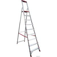 Лестница-стремянка Новая высота NV 3115 3115110 с органайзером (10 ступеней)