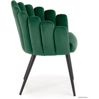 Стул с подлокотниками Halmar K410 (темно-зеленый)