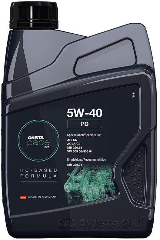

Моторное масло Avista Pace Evo PD 5W-40 4л