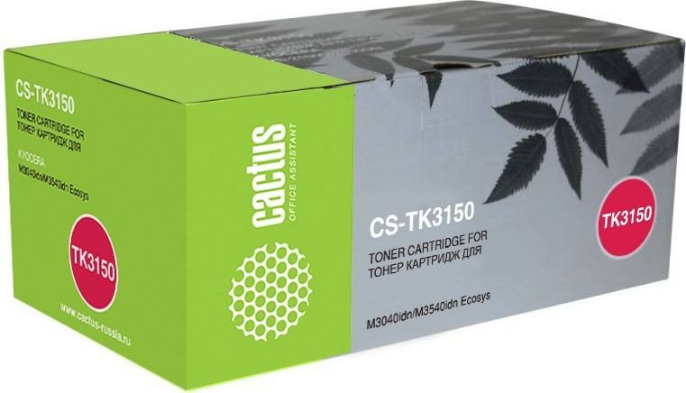 

Картридж CACTUS CS-TK3150 (аналог Kyocera TK3150)