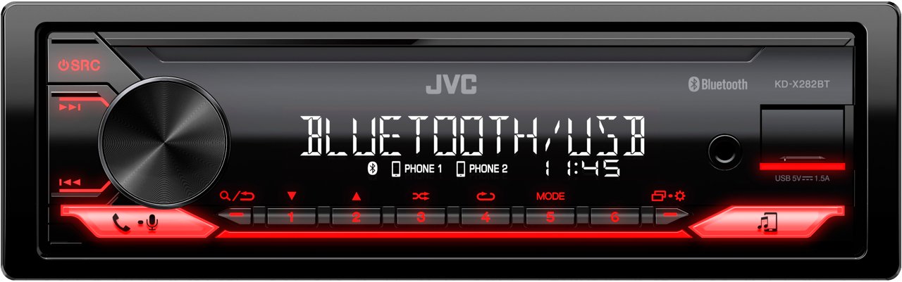 

USB-магнитола JVC KD-X282BT