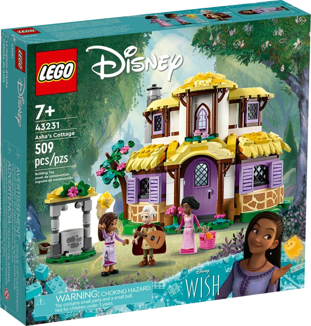 

Конструктор LEGO Disney 43231 Коттедж Аши
