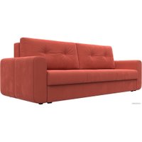 Диван Лига диванов Лига-031 121265 (микровельвет коралловый)