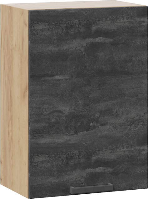 

Шкаф навесной Трия Детройт 1В5 (дуб крафт золотой/угольный камень)