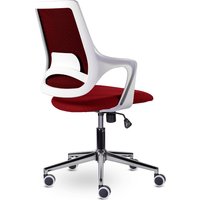 Офисное кресло UTFC Ситро White PL М-804 (хром красный)