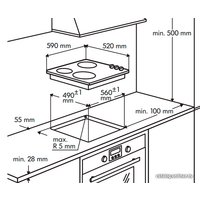 Варочная панель Ikea Лаган HGC3K 404.882.06