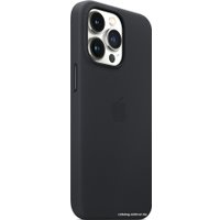 Чехол для телефона Apple MagSafe Leather Case для iPhone 13 Pro (темная ночь)