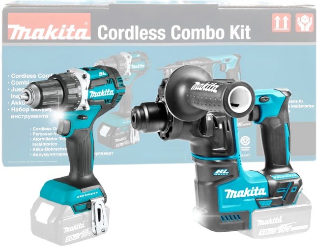 

Makita DLX2278 (шуруповерт, перфоратор, без АКБ)