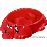 Песочница PalPlay Собачка 373 (красный)